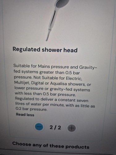 Water efficient regulated - water,