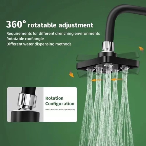 Shower head with standard - head,