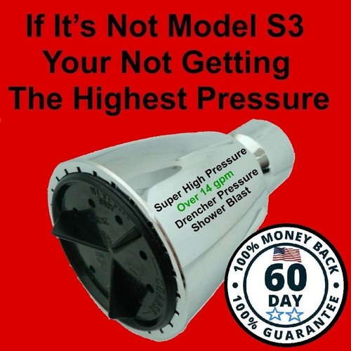 High pressure shower - pressure,