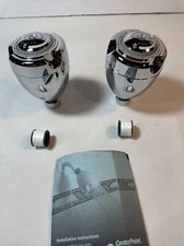 Center point low flow shower