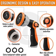 Water Hose Nozzle Sprayer